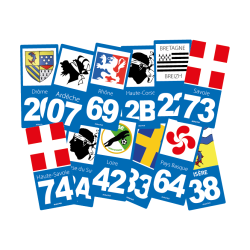 sticker pour plaque road