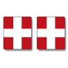 Autocollant Croix de Savoie