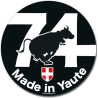 Autocollant Made in Yaute 74