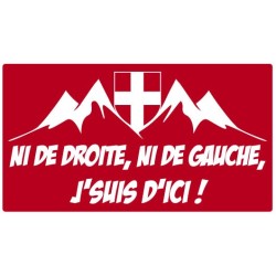 Autocollant J'suis d'ici