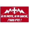 Autocollant J'suis d'ici