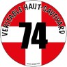 Autocollant Véritable Haut-Savoyard""
