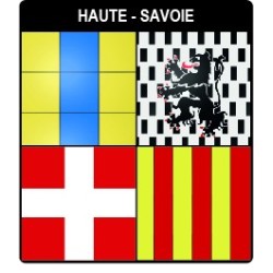 Autocollant Provinces Pays de Savoie