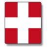 Croix de Savoie (sticker ou panneau)