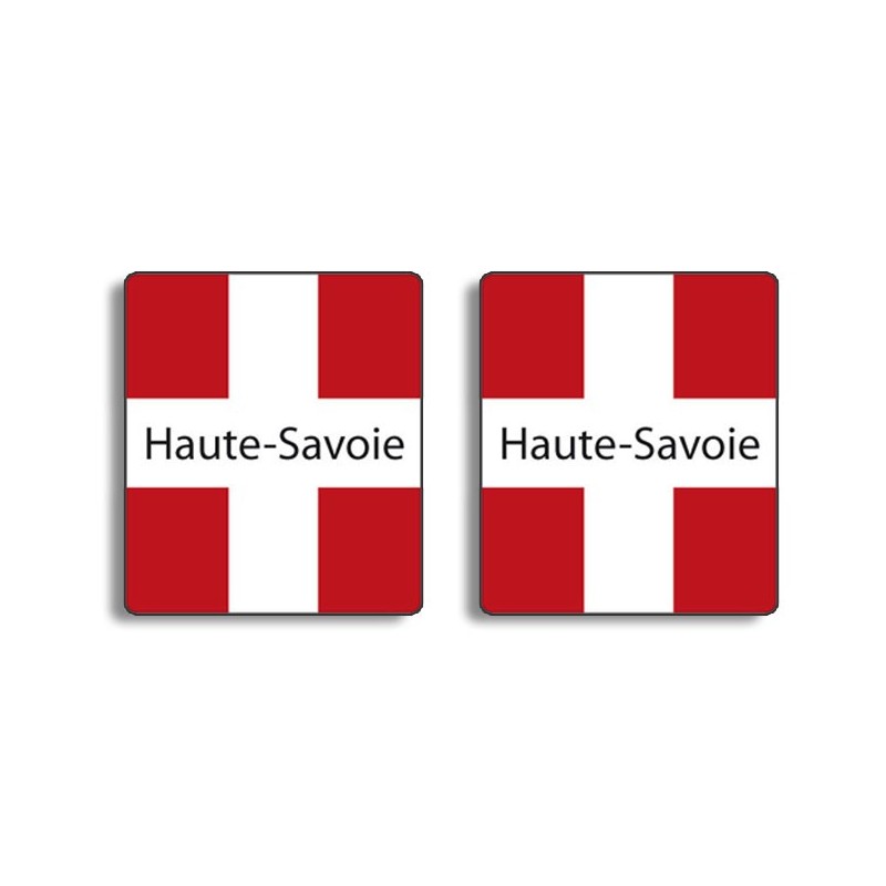 Autocollant Savoie Ou Haute-savoie Plaque Immatriculation